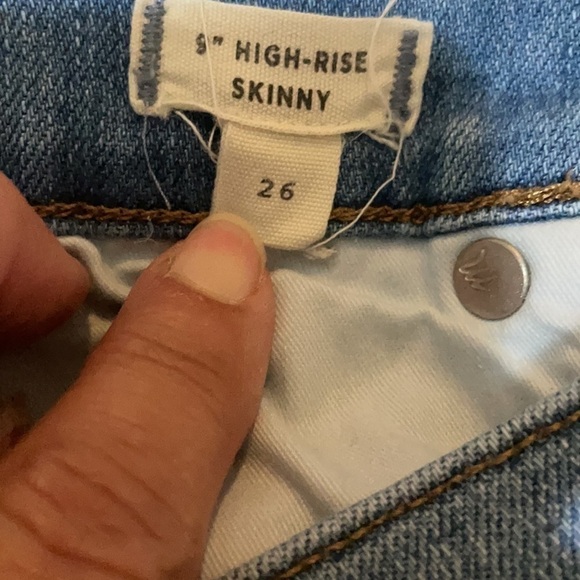 Madewell High-Rise Skinny Jeans (Danny) Denim - Picture 10 of 10